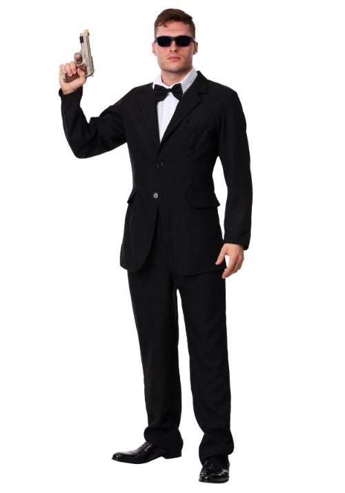 Men's Black Costume Suit - US 9075