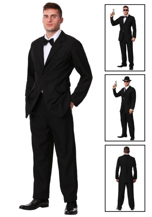 Men's Black Costume Suit - US 9075