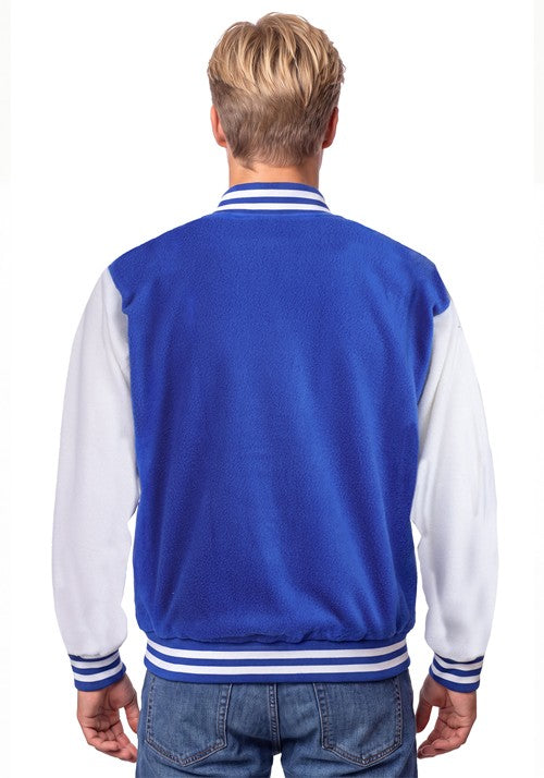 Men's Letterman Blue Jacket Costume - US 6958