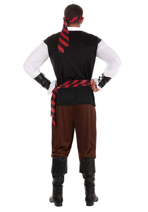 Budget Pirate Men's Costume - US 8380