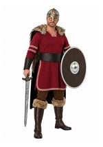 Burgundy Viking Costume for Men - US 5163