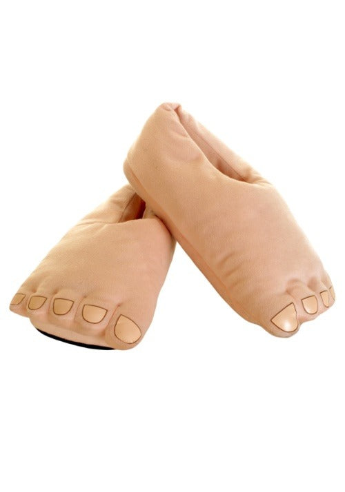 Men's Plush Costume Caveman Feet - US 4978