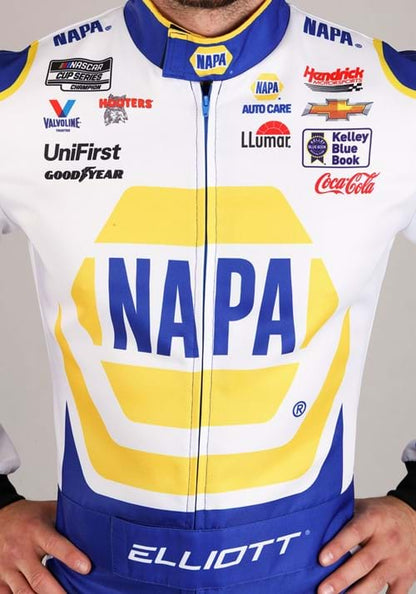 Chase Elliott New NAPA Uniform NASCAR Men's Costume - US 4882