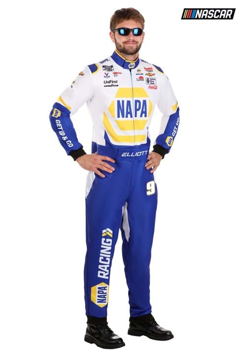 Chase Elliott New NAPA Uniform NASCAR Men's Costume - US 4882