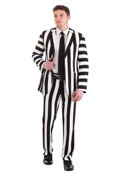 Men's Striped Beetlejuice Suit Pants - US 1769