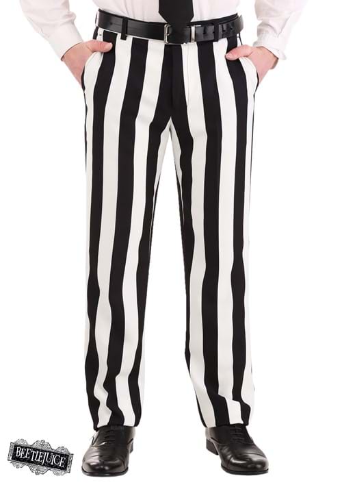 Men's Striped Beetlejuice Suit Pants - US 1769