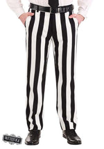 Men's Striped Beetlejuice Suit Pants - US 1769
