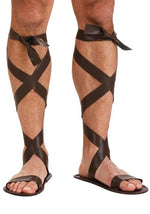 Ancient Roman Brown Sandals for Men - US 1334