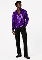 Men's Dance Fever Purple Costume - US 9296