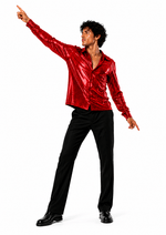 Men's Dance Fever Red Costume - US 2128