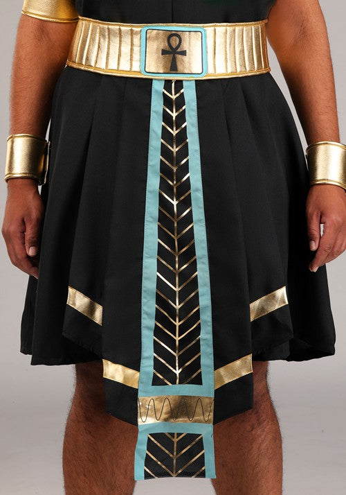 Men's Plus Size Dark Pharaoh Costume - US 9690