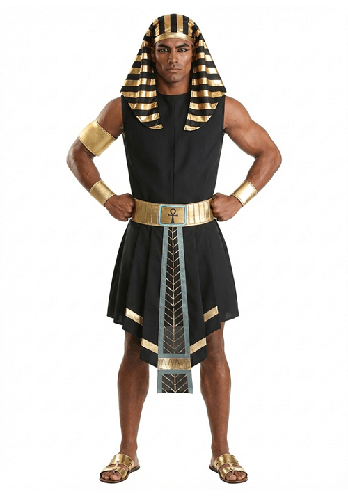 Dark Egyptian Pharaoh Men's Costume - US 6929