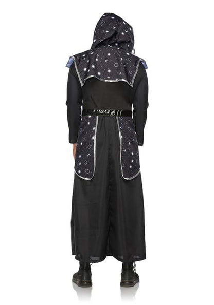 Dark Wizard Black and Silver Costume for Men - US 6627