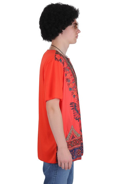 Dashiki Hippie Men's Costume - US 1954