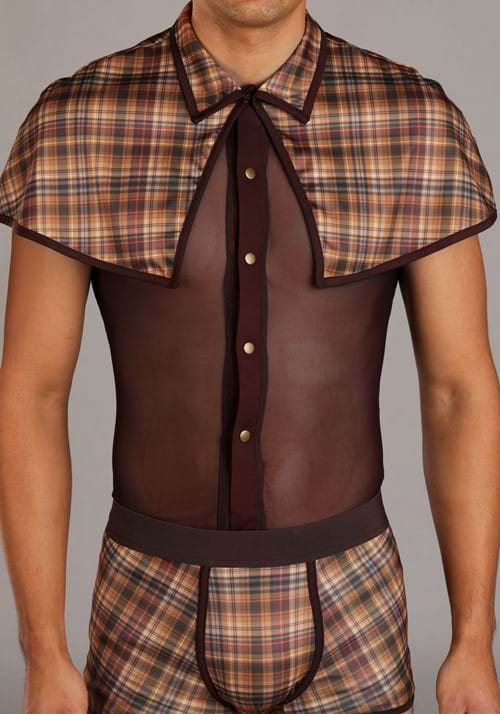 Men's Dashing Detective Sherlock Holmes Costume - US 6347
