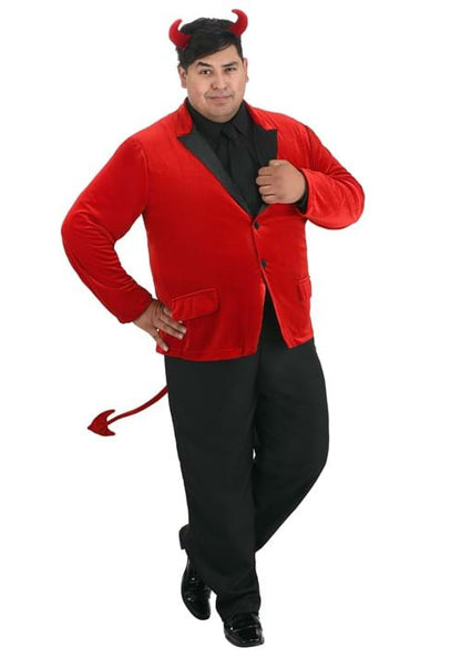 Dashing Devil Plus Size Costume for Men - US 8741