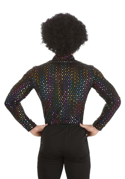 Dazzling Disco Costume Shirt for Men - US 7435
