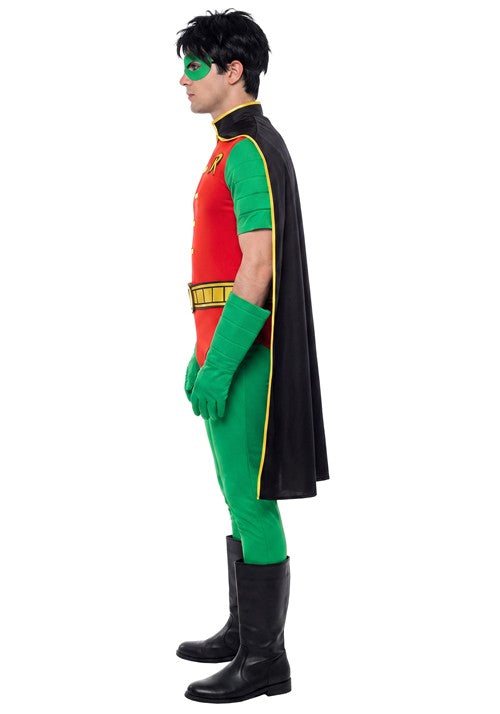 Men's DC Comics 1990s Robin Costume - US 8167
