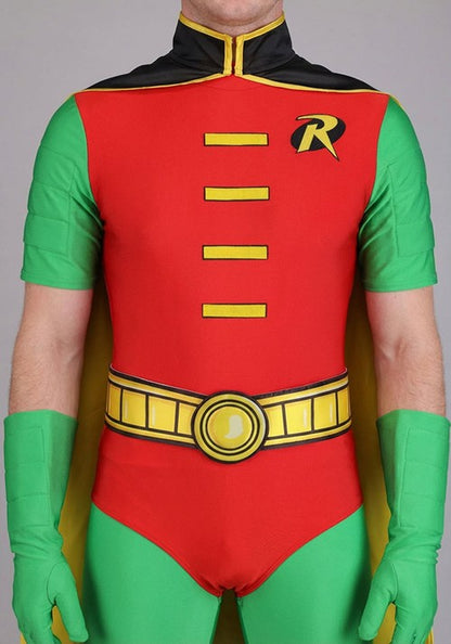 Men's DC Comics 1990s Robin Costume - US 8167