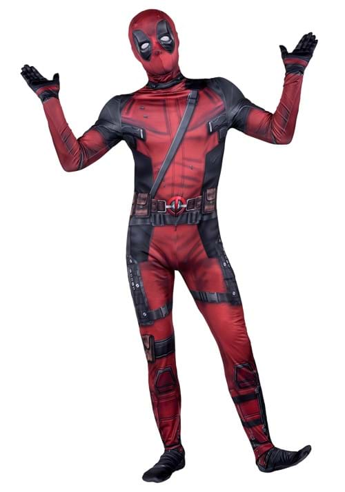 Marvel Deadpool Zentai Suit Costume for Men - US 5342