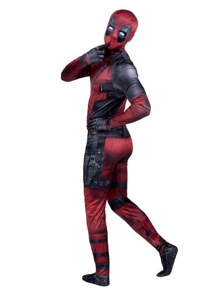Marvel Deadpool Zentai Suit Costume for Men - US 5342