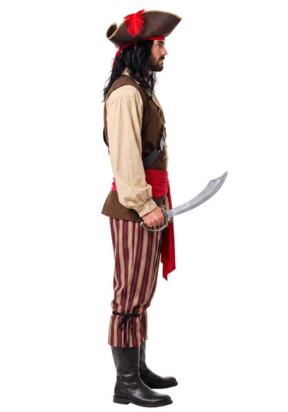 Men's Decked Out Pirate Costume - US 8509