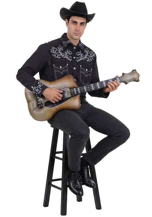 Men's Deep Dark Musician Costume - US 9812