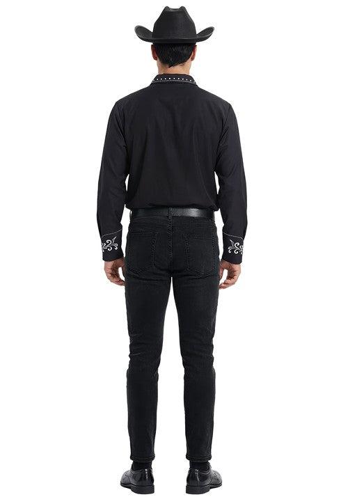 Men's Deep Dark Musician Costume - US 9812