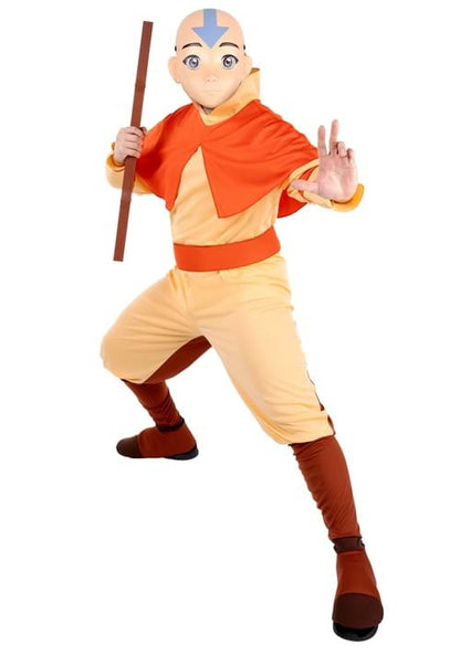 Men's Deluxe Aang Last Airbender Costume - US 2775