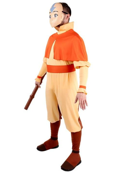 Men's Deluxe Aang Last Airbender Costume - US 2775