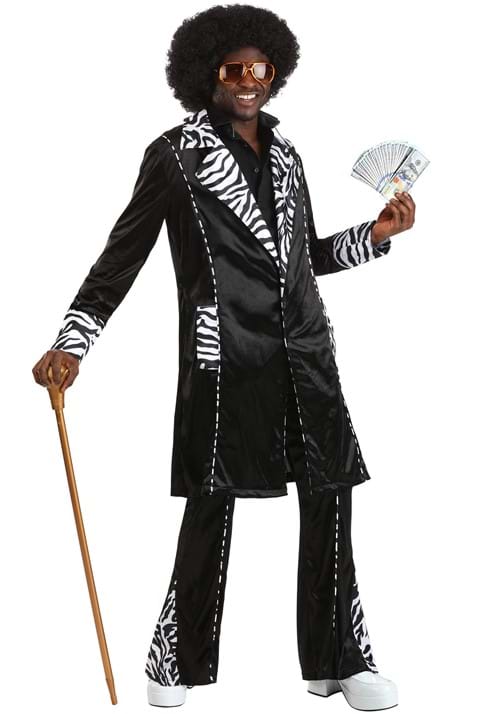Deluxe Mac Daddy Pimp Costume for Men - US 2305