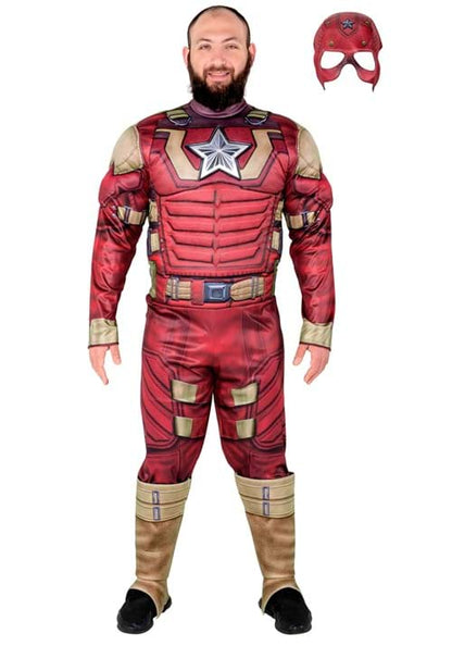 Men's Deluxe Red Guardian Thunderbolts Costume - US 1466