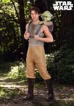 Men's Deluxe Star Wars Luke Skywalker with Yoda Costume - US 8462