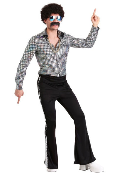 Men's Disco Ball Costume Shirt - US 2693