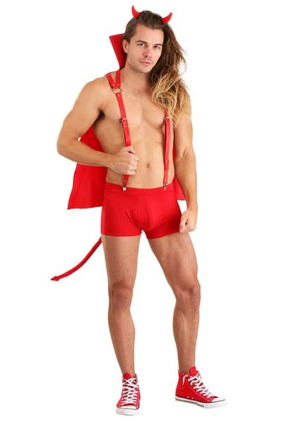 Men's Flaming Devil Costume - US 4320