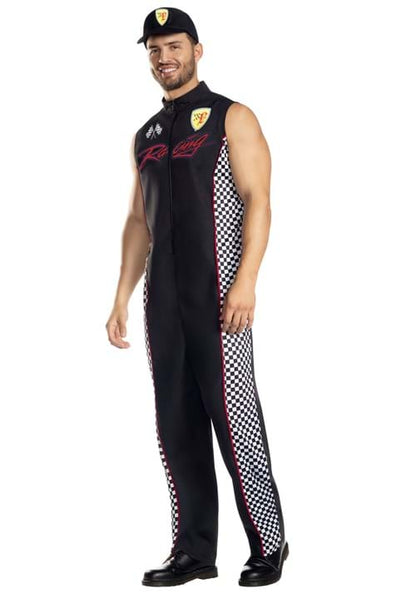Men's Formula Racer Uniform Costume - US 9076