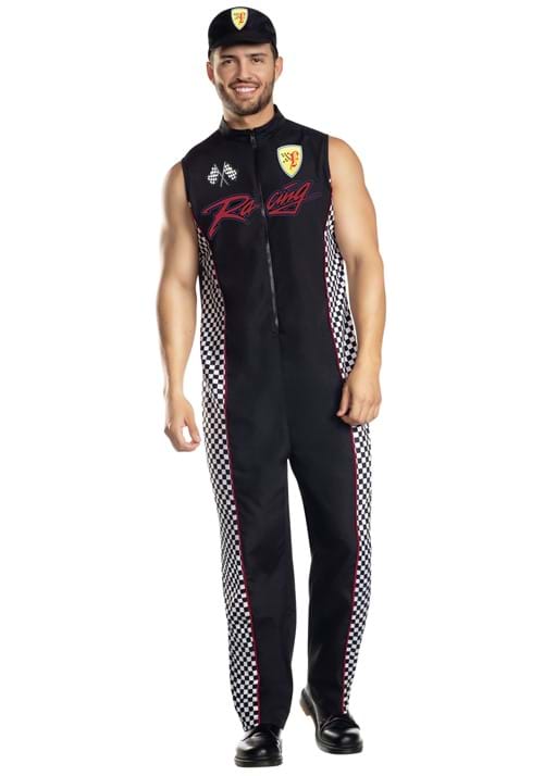 Men's Formula Racer Uniform Costume - US 9076