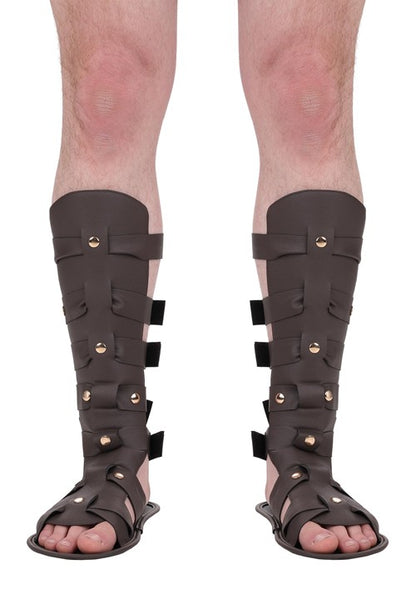 Men's Deluxe Gladiator Costume Sandals - US 1600