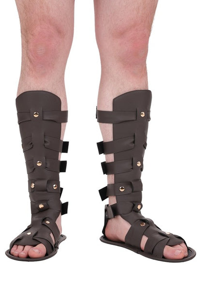 Men's Deluxe Gladiator Costume Sandals - US 1600