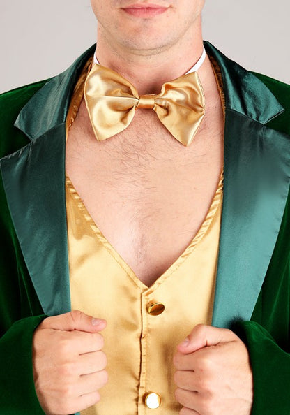 Men's Gold and Green Leprechaun Costume - US 8476
