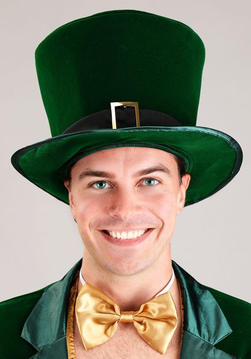 Men's Gold and Green Leprechaun Costume - US 8476