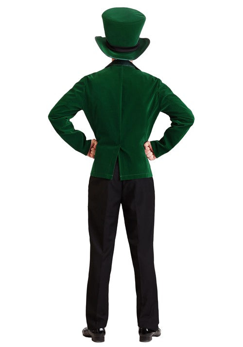 Men's Gold and Green Leprechaun Costume - US 8476