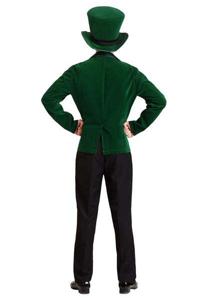 Men's Gold and Green Leprechaun Costume - US 8476