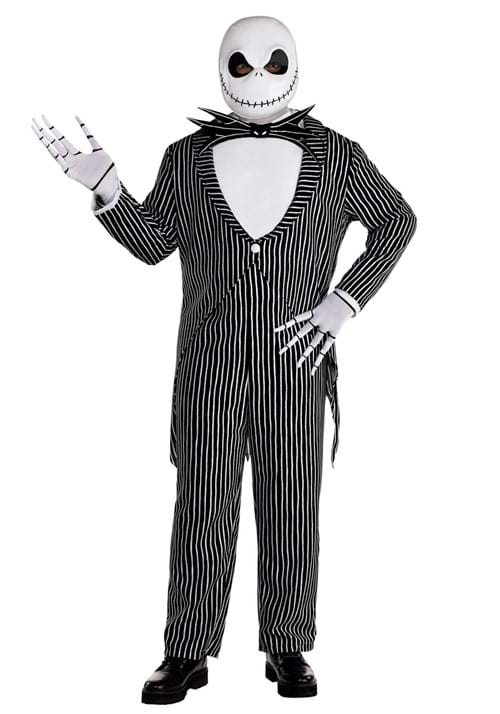 Plus Size Men's Jack Skellington NBC Costume - US 0228