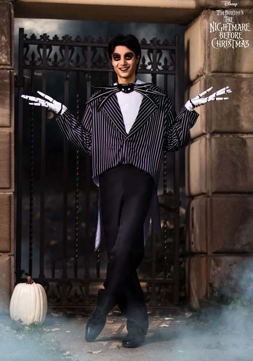 Tim Burton Jack Skellington Adult Costume - US 5872