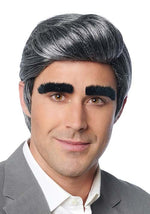 Men's Johnny Wig and Eyebrows - US 0227