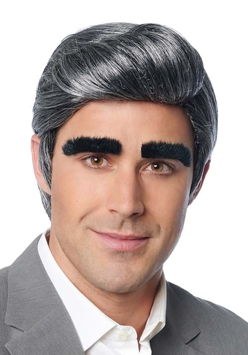 Men's Johnny Wig and Eyebrows - US 0227