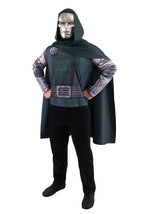 Men's Marvel Doctor Doom Costume Top with Mask - US 6963