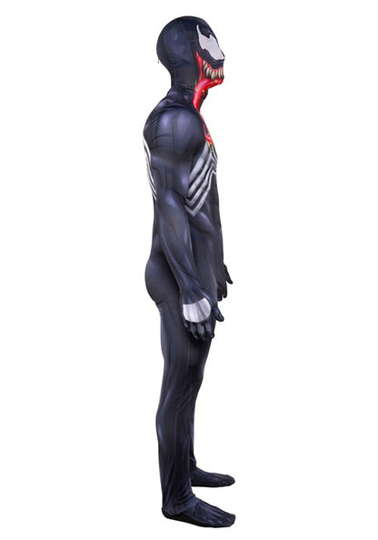 Men's Marvel Zentai Suit Venom Costume - US 3245