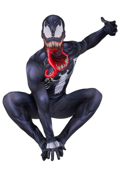 Men's Marvel Zentai Suit Venom Costume - US 3245